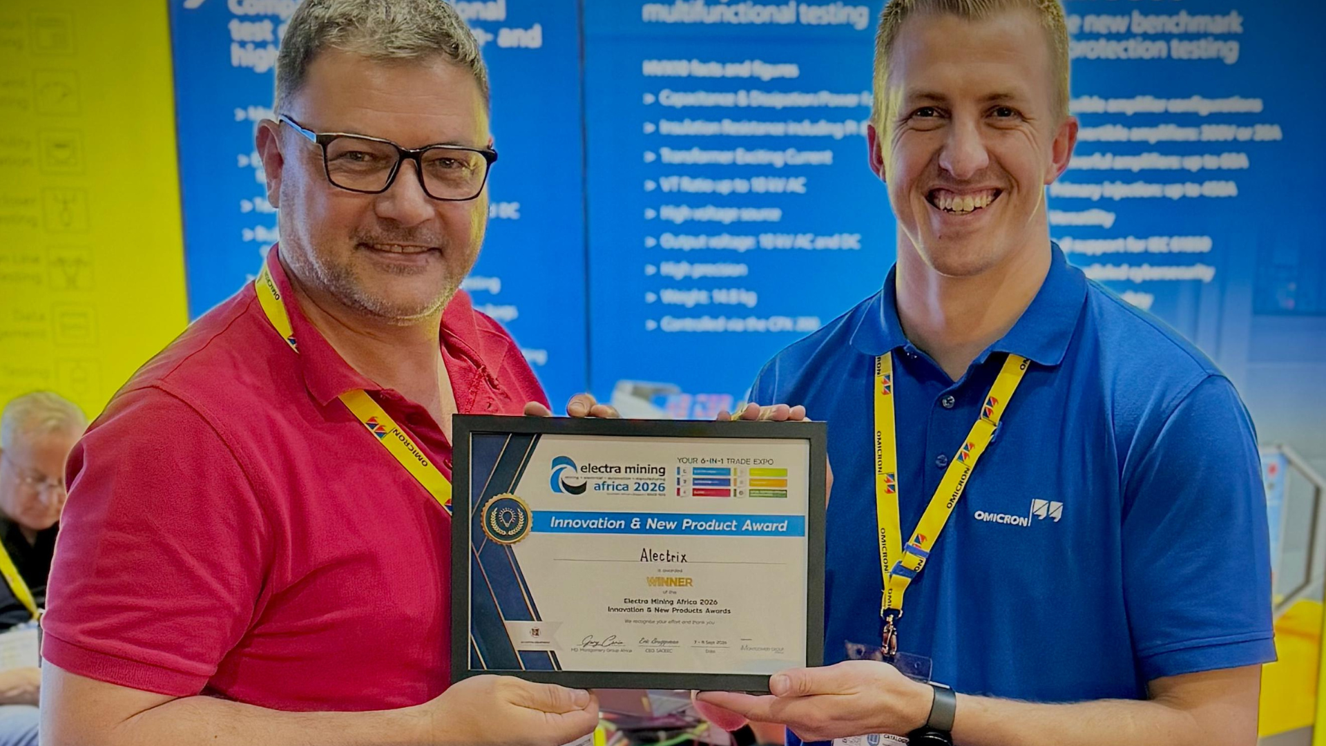 Award-Winning Innovation at Electra Mining Africa 2026!